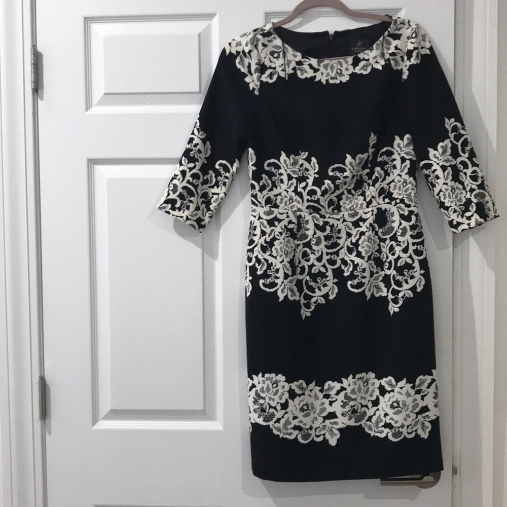 Adrianna papell floral dress